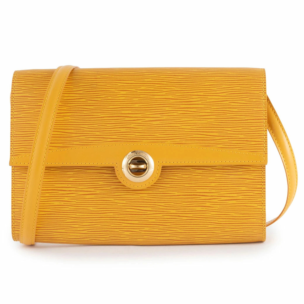 Louis Vuitton Bag Pochette Arche Shoulder Epi Leather Yellow